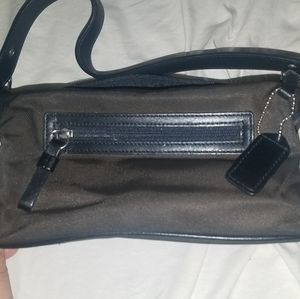 Small brown coach purse